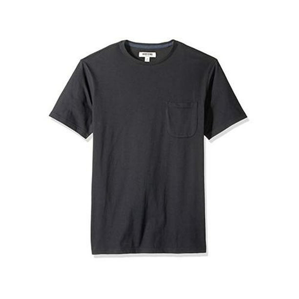 Goodthreads Mens Lightweight Slub V-Neck Pocket T-Shirt 